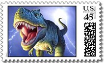 dinosaur stamps