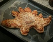 dinosaur pizza