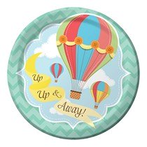 up up and away party theme