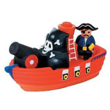 pirate ship bath toy