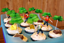 pirate cake toppers