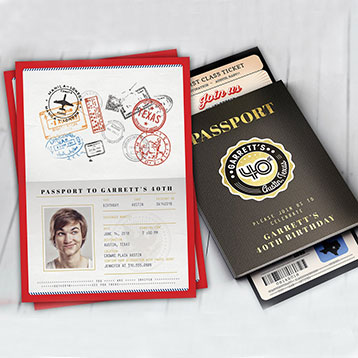 passport invitations