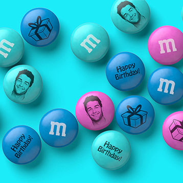 personalized photo M&M's