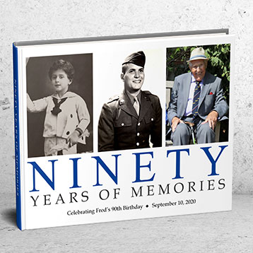 90 years of memories photo book