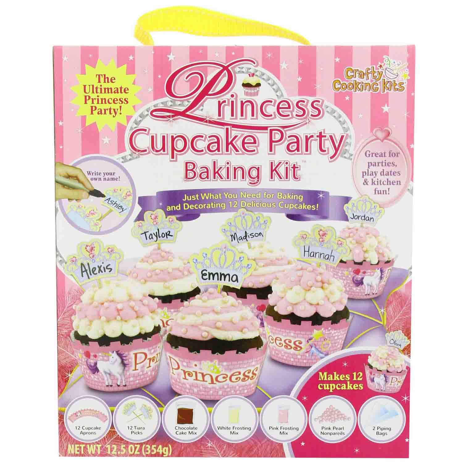 princess cupcake making kit