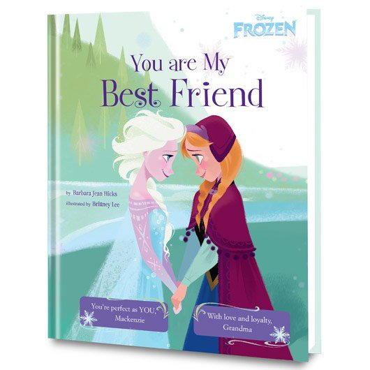 personalized princess book disney frozen