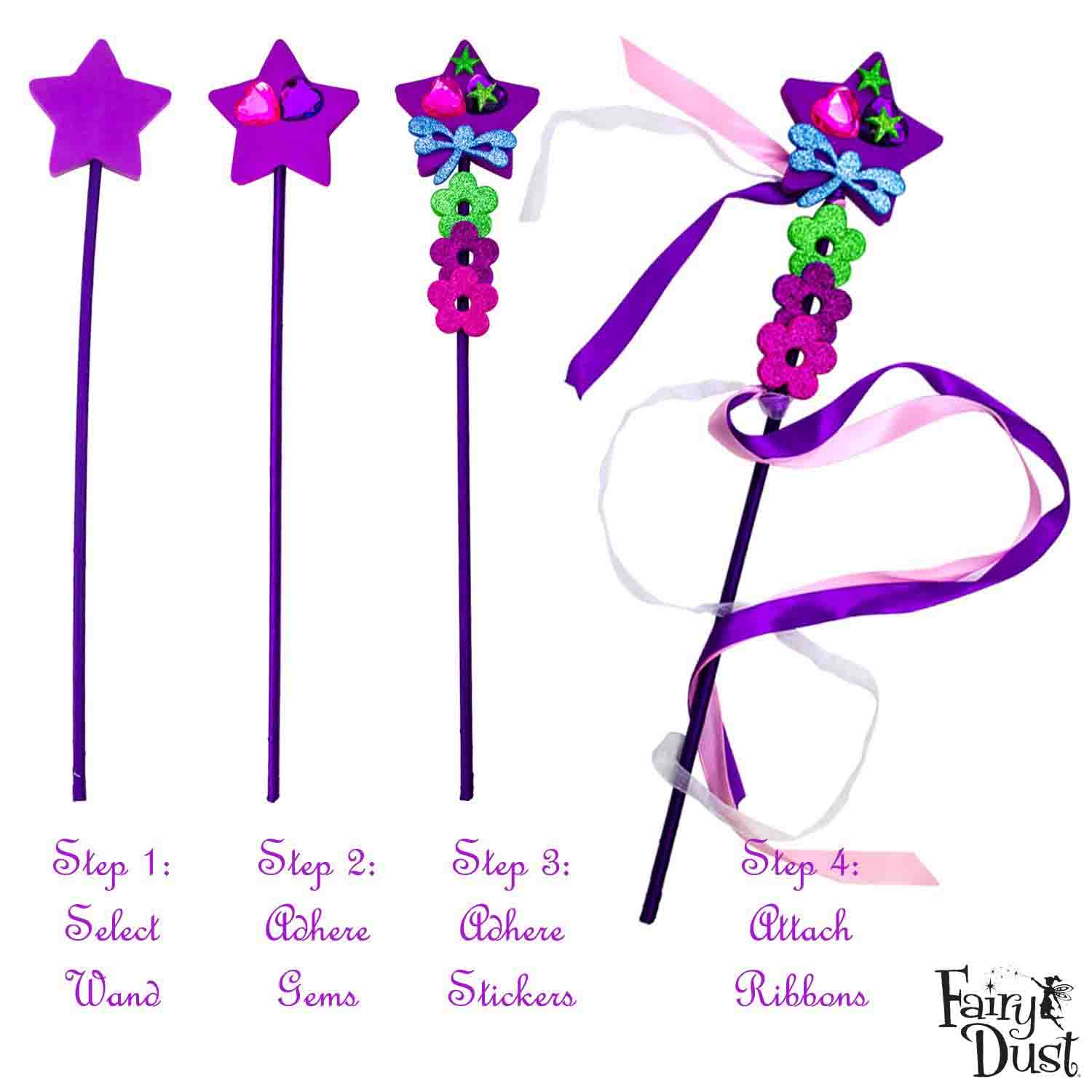 decorate your own princess wands