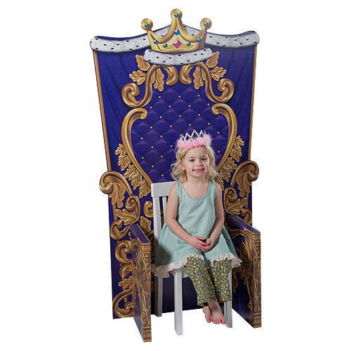 princess throne chair cover