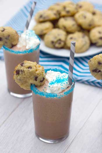 mini cookie milkshake