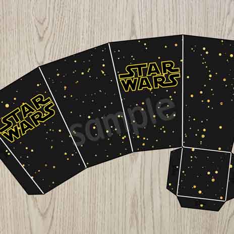printable star wars treat boxes