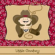 little cowboy party theme